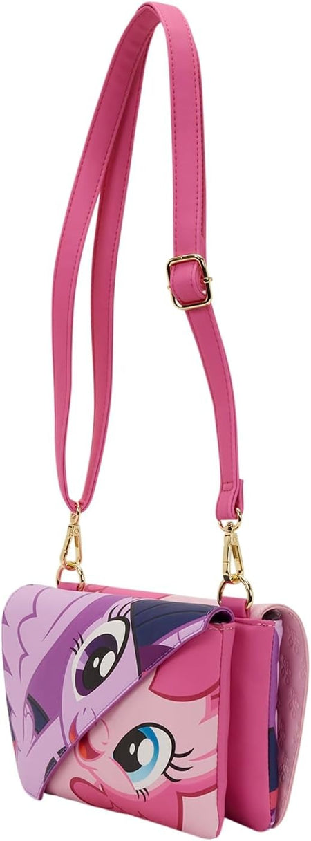 Loungefly: My Little Pony Friendship Crossbody Bag Clothing and Apparel Loungefly