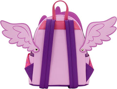 Loungefly: My Little Pony Friendship Is Magic Twilight Sparkle Mini Backpack Clothing and Apparel Loungefly