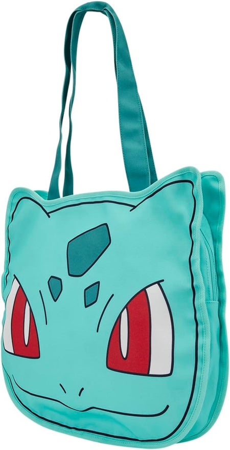 Loungefly Pokemon: Bulbasaur Canvas Bag Clothing and Apparel Loungefly