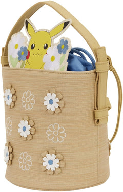 Loungefly: Pokemon - Floral Pikachu Crossbody Bag Clothing and Apparel Loungefly