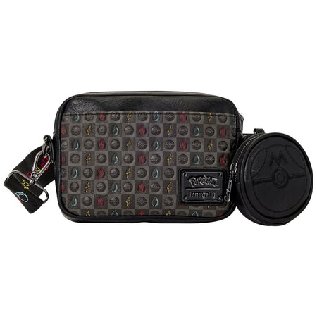 Loungefly Pokemon: Legendary Dogs Sling Bag with Coin Bag Clothing and Apparel Loungefly