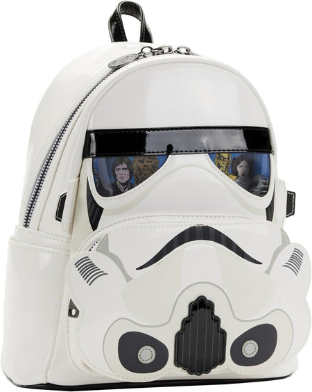 Loungefly Star Wars: Stormtrooper Lenticular Mini Backpack Clothing and Apparel Loungefly