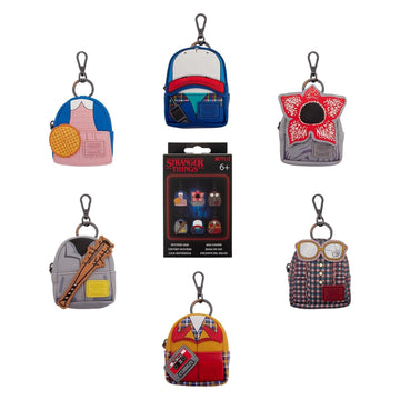 Loungefly Stranger Things: Mystery Mini Backpack Bag Charm - Variant B Clothing and Apparel Loungefly
