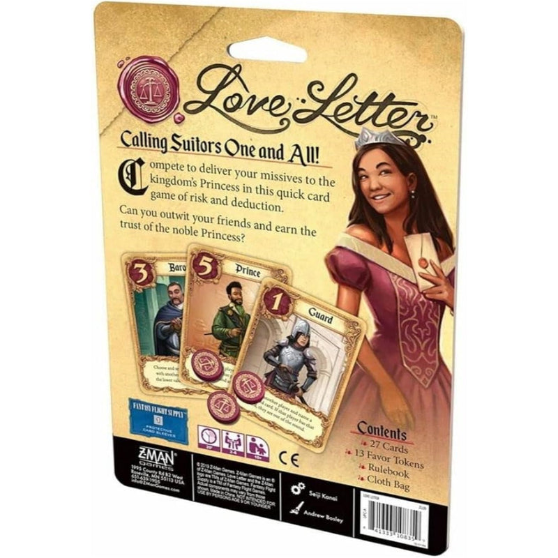 Love Letter Blister Pack [Board Games, 2-6 Players] Board Game Z-Man Games   