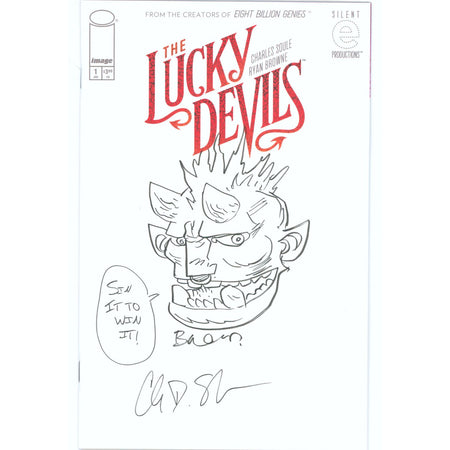 Lucky Devils: #1 [Browne & Soule Cover F signed & sketched - 1:100] 2025 Comics Image Comics
