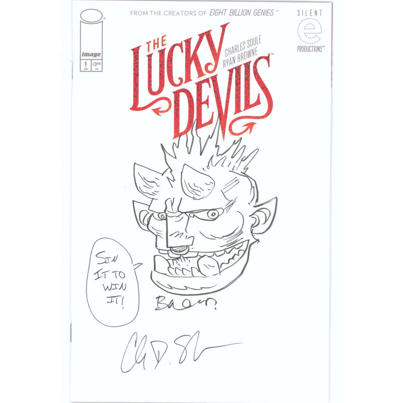 Lucky Devils: #1 [Browne & Soule Cover F signed & sketched - 1:100] 2025 Comics Image Comics