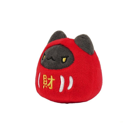 Bugcat Capoo: Lucky Black Bugcat Daruma Wobble Plush - Wealth Plushies Bugcat Capoo