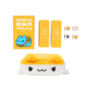 Bugcat Capoo: Lucky Capoo Mahjong Paper Set Board Game Bugcat Capoo