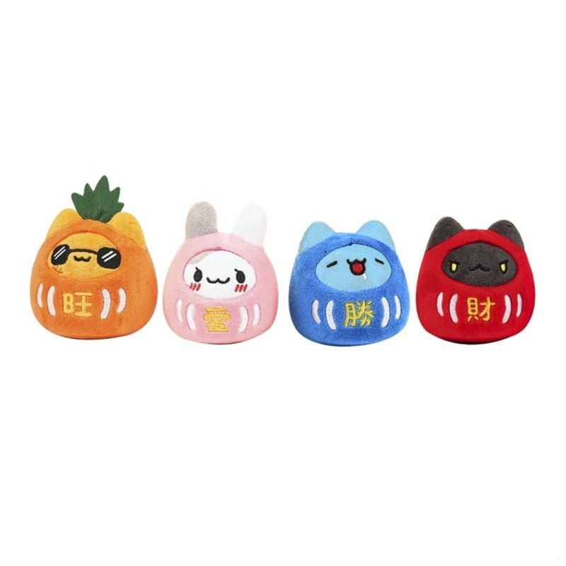 Bugcat Capoo: Lucky Tutu Daruma Wobble Plush - Love Plushies Bugcat Capoo