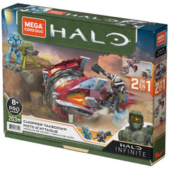 MEGA Halo: Chopper Takedown - 203 Pieces Toys & Games Mattel