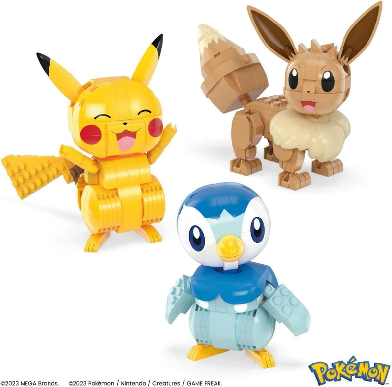 MEGA Pokemon: Build and Show Pokemon Trio - 583 Buildoing Set Toys & Games MEGA