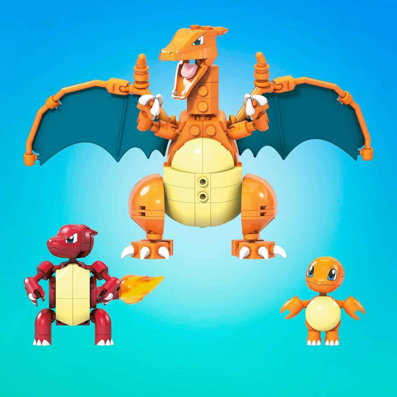 MEGA Pokemon: Charmander Evolution Set - 300 Piece Building Set Toys & Games Mattel