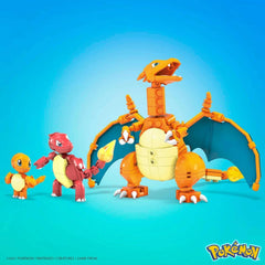 MEGA Pokemon: Charmander Evolution Set - 300 Piece Building Set Toys & Games Mattel