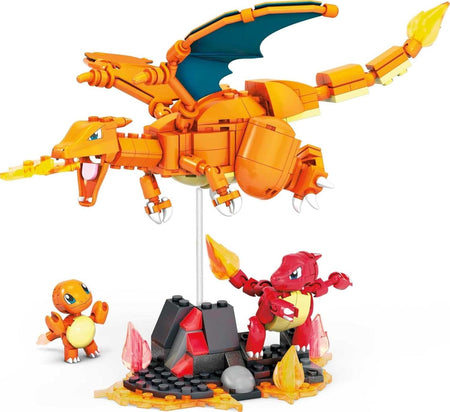 MEGA Pokemon: Charmander Evolution Set - 300 Piece Building Set Toys & Games Mattel