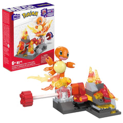 MEGA Pokemon: Charmander's Fire-Type Spin with 81 Pieces Toys & Games Mattel