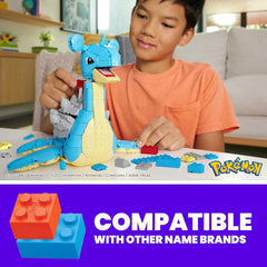 MEGA Pokemon: Lapras - 527 Piece Building Set Toys & Games Mattel