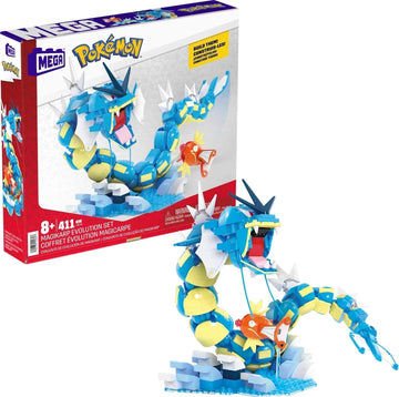 MEGA Pokemon: Magikarp Evolution Set - 411 Piece Building Set Toys & Games Mattel