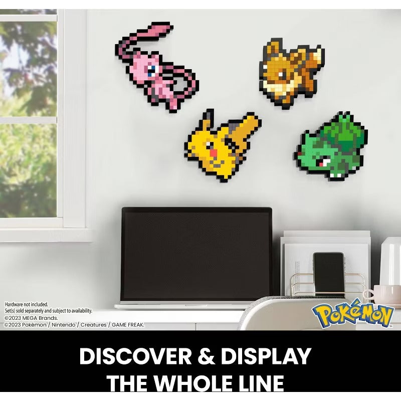 MEGA Pokemon: Mew Pixel Art - 434 Piece Building Set LEGO MEGA