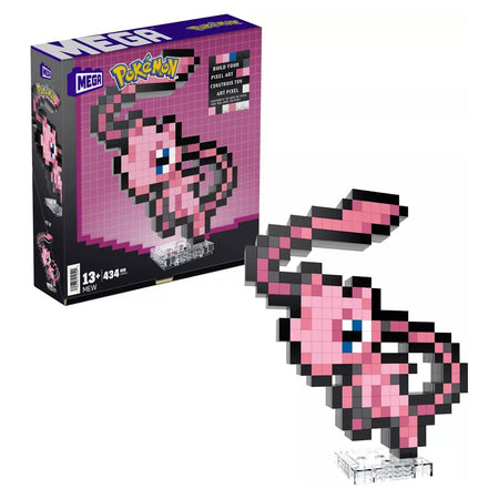 MEGA Pokemon: Mew Pixel Art - 434 Piece Building Set LEGO MEGA