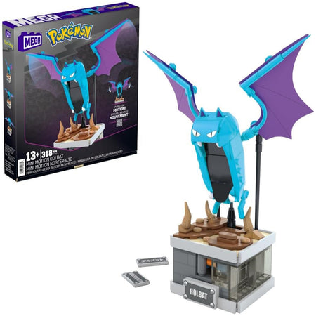 MEGA Pokemon: Mini Motion Golbat - 318 Piece Building Set Toys & Games Mattel