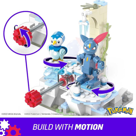 MEGA Pokemon: Piplup and Synesael's Snow Day (183pcs) Toys & Games Mattel