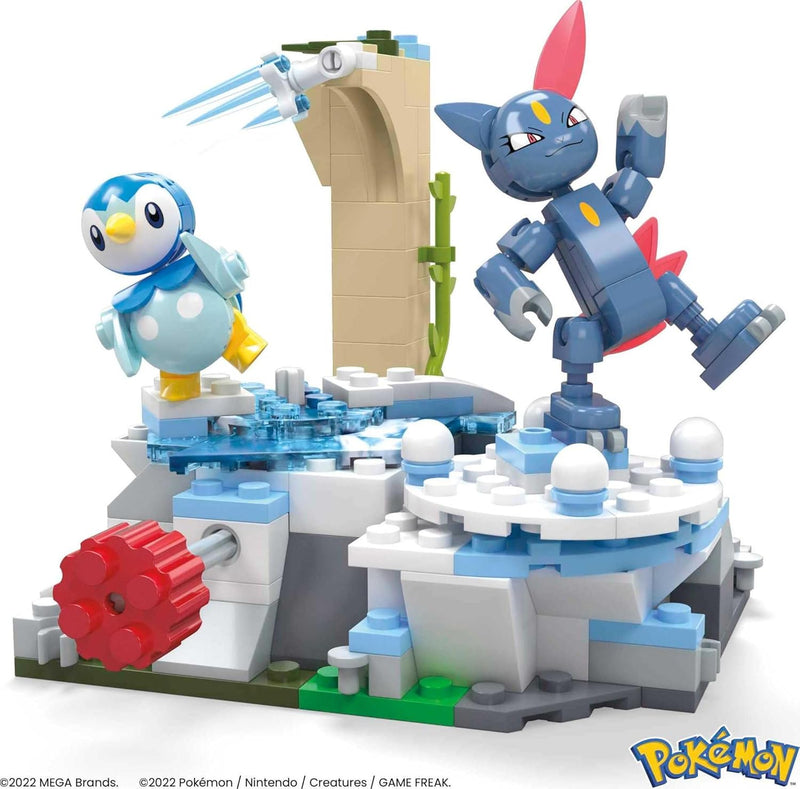 MEGA Pokemon: Piplup and Synesael's Snow Day (183pcs) Toys & Games Mattel