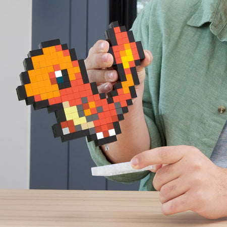 MEGA Pokemon: Charmander - Pixel Art Toys & Games Mattel