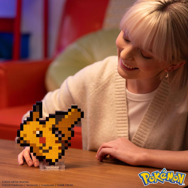 MEGA Pokemon: Pikachu - Pixel Art Toys & Games Mattel