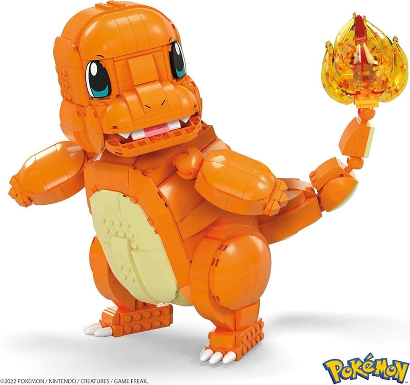 MEGA Pokémon: Jumbo Charmander - 750 Piece Building Set Toys & Games Mattel