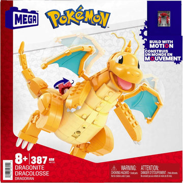 MEGA Pokemon: Dragonite - 387 Piece Building Set Toys & Games MEGA