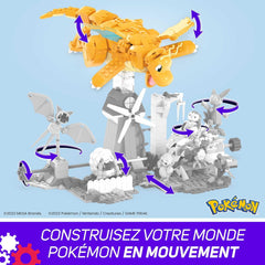 MEGA Pokemon: Dragonite - 387 Piece Building Set Toys & Games MEGA