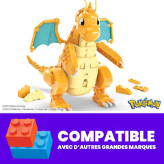 MEGA Pokemon: Dragonite - 387 Piece Building Set Toys & Games MEGA