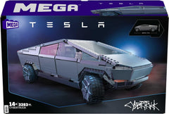 MEGA Construx Bloks: Tesla Cybertruck - 3283 Piece Building Kit [GWW84] [Elon Musk] Toys & Games MEGA   