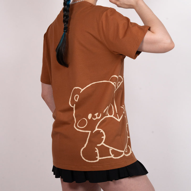 Share My Heart Mocha T-shirt T-Shirts Milk Mocha Bear