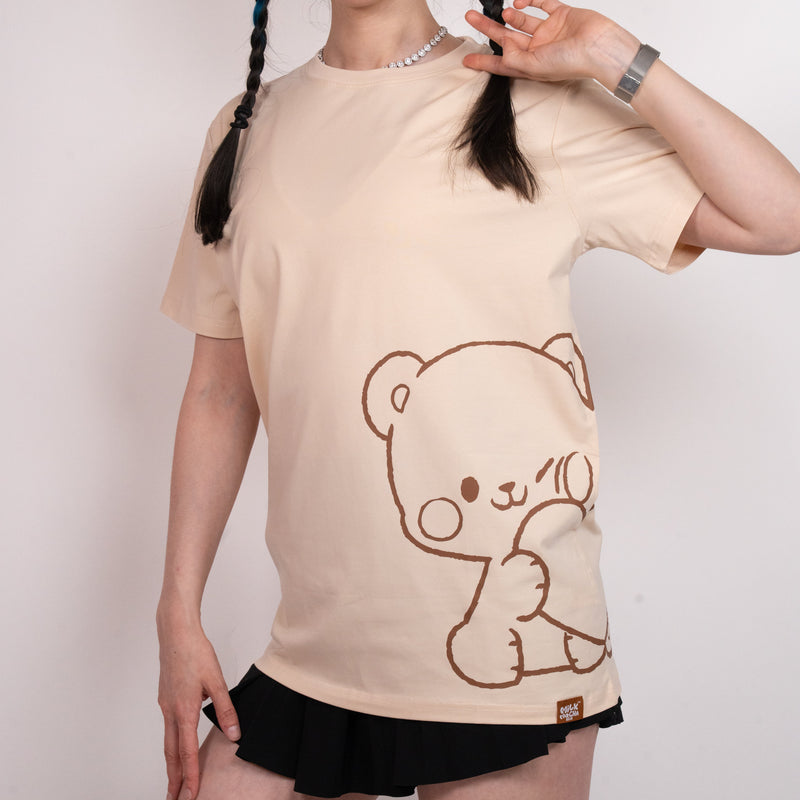 Share My Heart Milk T-shirt T-Shirts Milk Mocha Bear