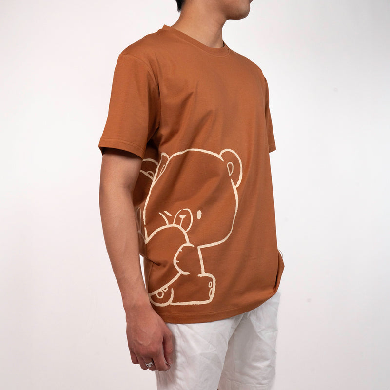 Share My Heart Mocha T-shirt T-Shirts Milk Mocha Bear