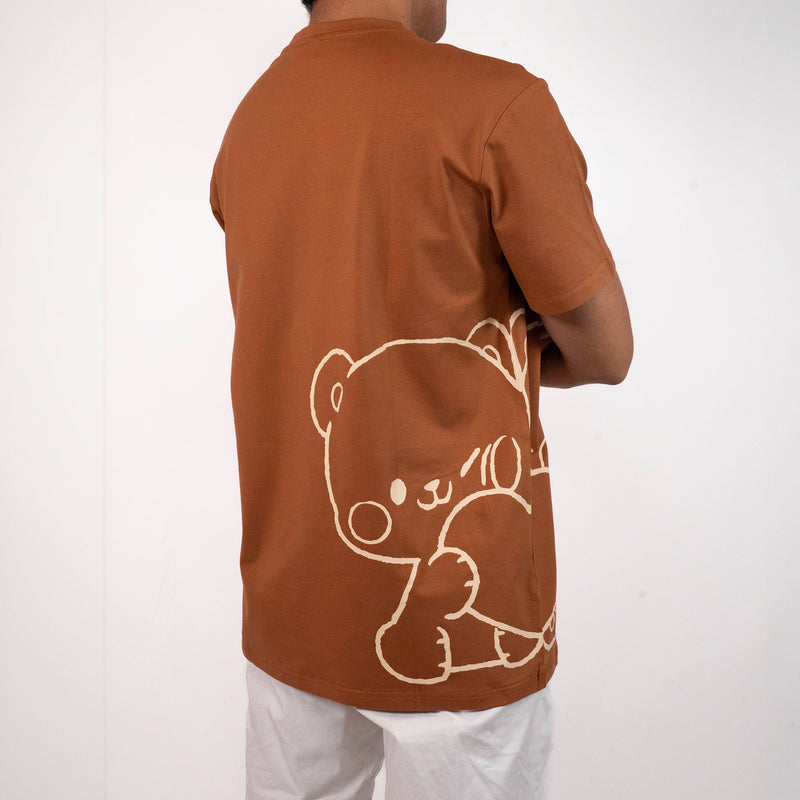 Share My Heart Mocha T-shirt T-Shirts Milk Mocha Bear