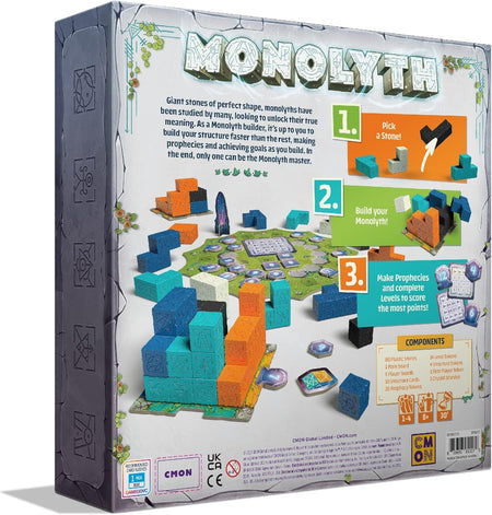 MONOLYTH [Board Games, 1-4 Players] Board Game CMON   