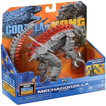 MonsterVerse Godzilla vs Kong: MechaGodzilla with HEAV - 6" Toy Model Toys & Games PlayMates   