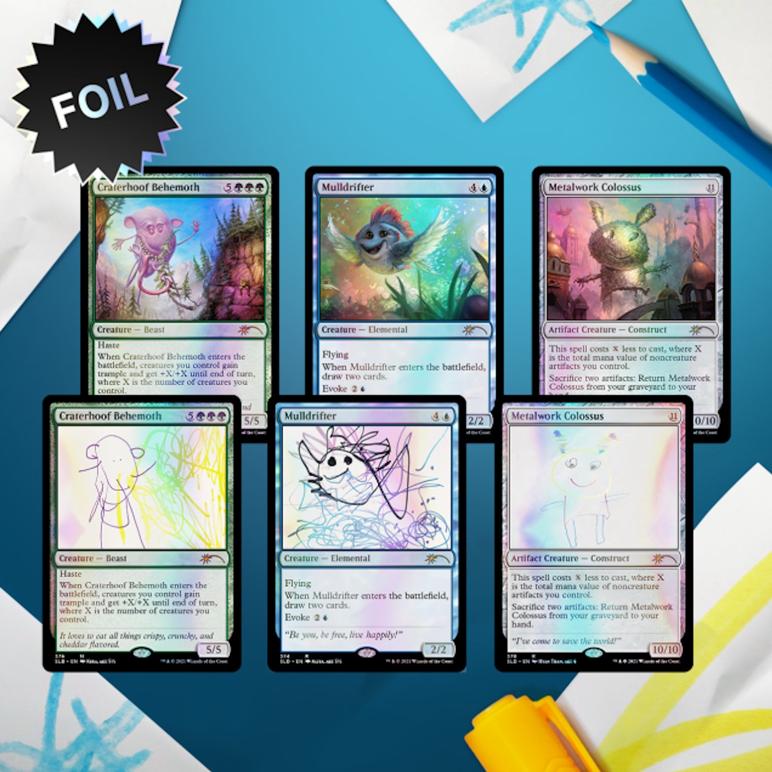 Magic the Gathering: Secret Lair Drop Series Extra Life 2021 - Foil Edition