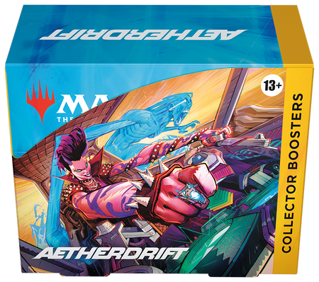 Magic: The Gathering TCG: Aetherdrift Collector Booster Box - 12 Packs Card Game Wizards of the Coast