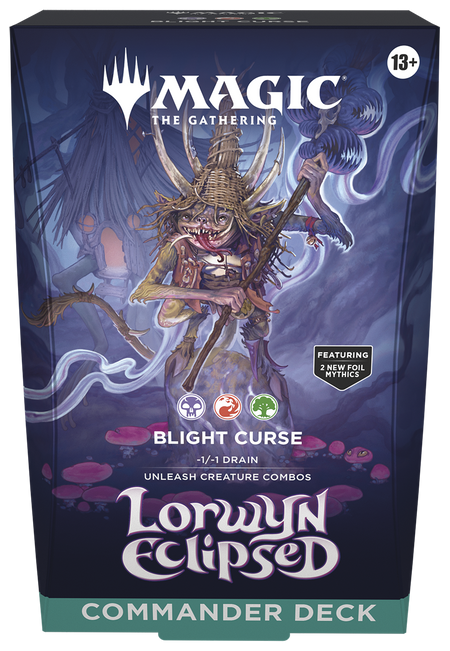 Magic: The Gathering TCG: Lorwyn Eclipsed Commander Decks - Set of 2 Decks Card Game Wizards of the Coast