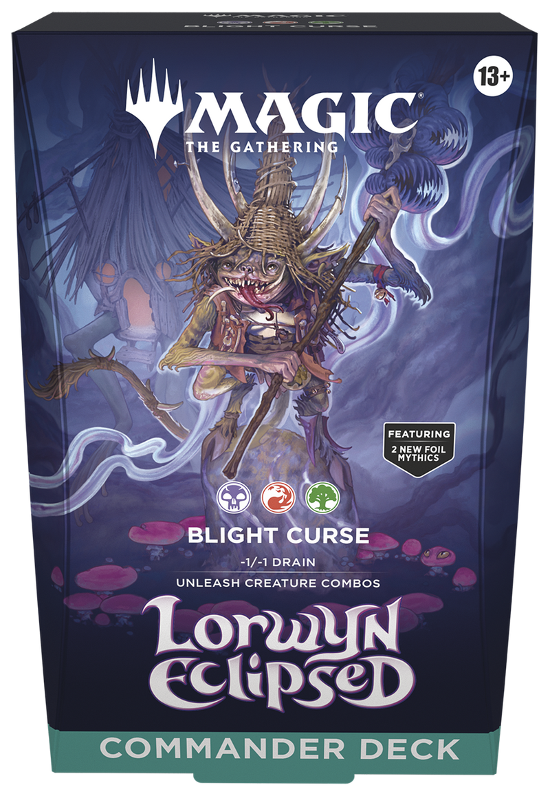 Magic: The Gathering TCG: Lorwyn Eclipsed Commander Decks - Set of 2 Decks Card Game Wizards of the Coast