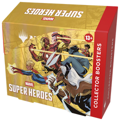 Magic: The Gathering TCG: Marvel Super Heroes Collector's Booster Box - 12 Packs Card Game Wizards of the Coast