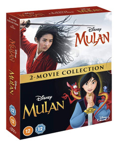 Mulan 1 & 2 and Disney's Mulan (2020) Double Pack [Blu-Ray] DVDs & Blu-Rays Disney   