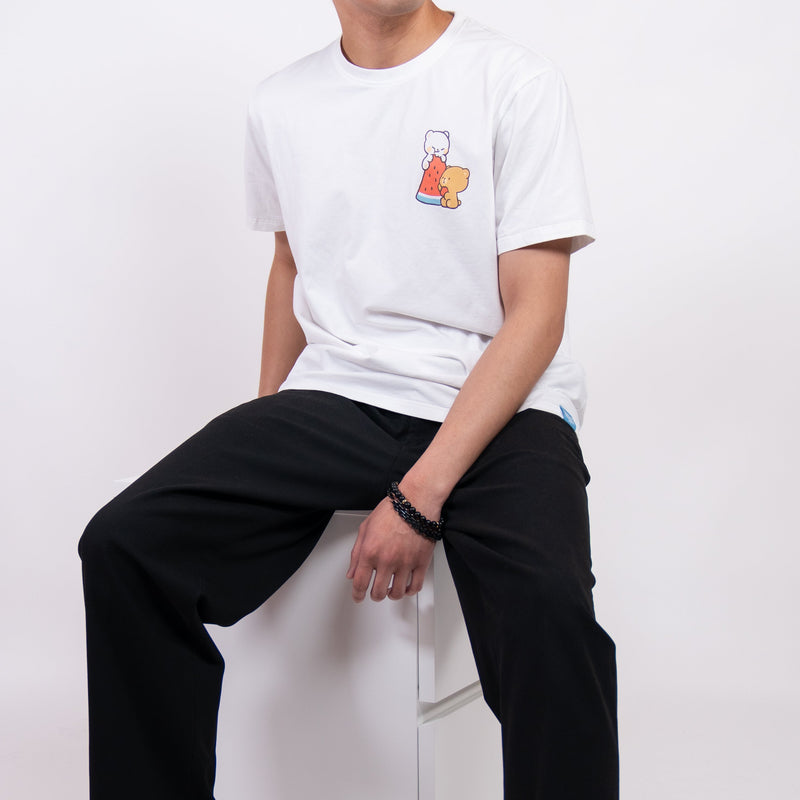 Summer Watermelon T-Shirt T-Shirts Milk Mocha Bear