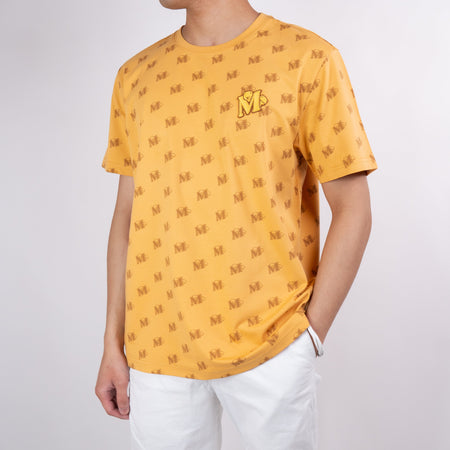 Giordano X Milk Mocha Bear: Monogram (Brown) T-Shirts Milk Mocha Bear