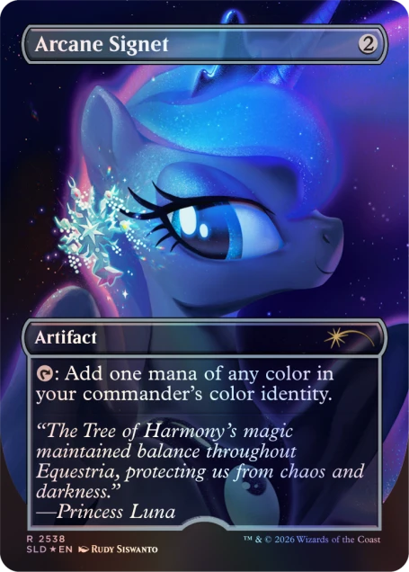 Magic: the Gathering TCG: Secret Lair x My Little Pony - Friendship is Magic (Traditional Foil Edition)