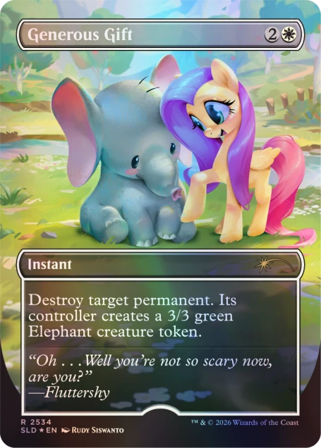 Magic: the Gathering TCG: Secret Lair x My Little Pony - Friendship is Magic (Traditional Foil Edition)