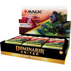 Magic: The Gathering TCG: Dominaria United Jumpstart Booster Box - 18 packs Card Game Wizards of the Coast